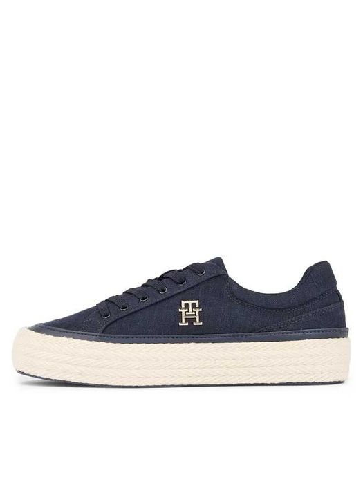 Tommy Hilfiger VULC Linen – Ténis Mulher NOVOS (nunca usados)