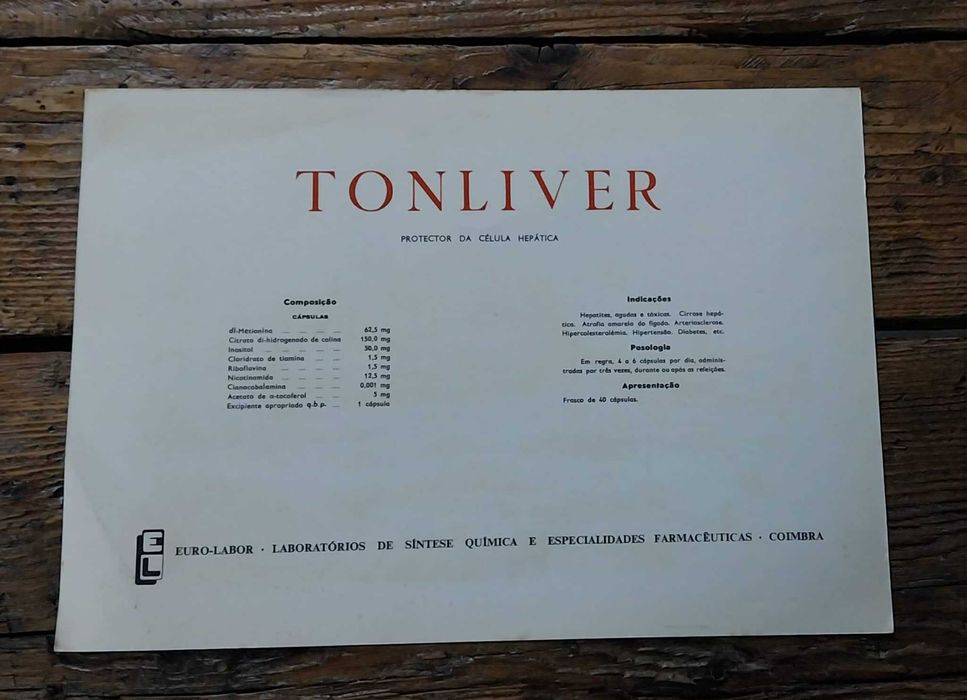 Gravura VINTAGE de Leiria - 32 x 22,5 cm (Oferta antiga Propag Médica)