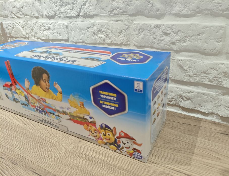 Psi Patrol Patrolowiec Transporter  2w1 wyrzutnia