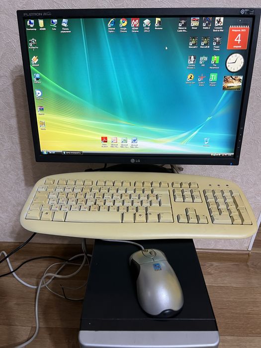 Системный блок + Монитор LG Flatron L194WT