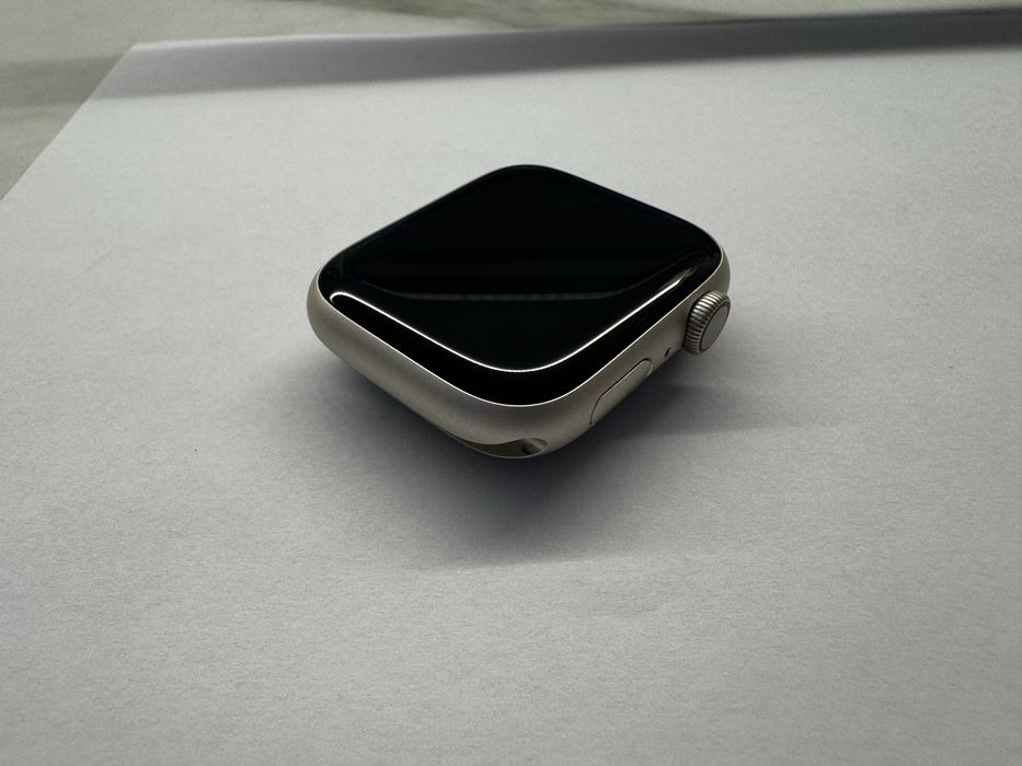 Apple Watch Series 9 45mm GPS + Cellular – Starlight | 96% baterii