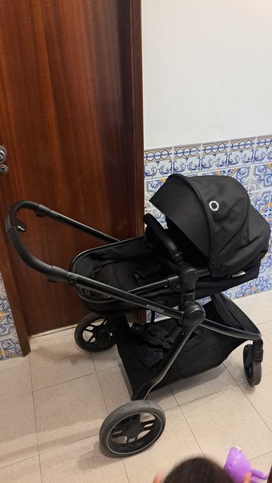 Ovo+Alcofa+Carrinho Maxi Cosi