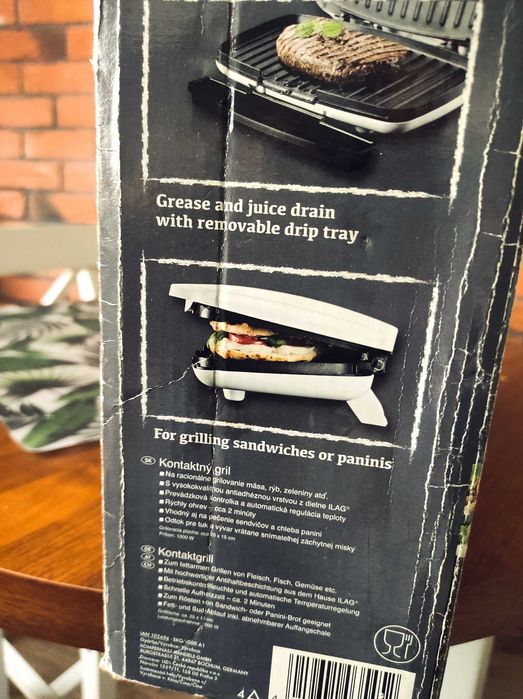 Grill elektryczny kontaktowy