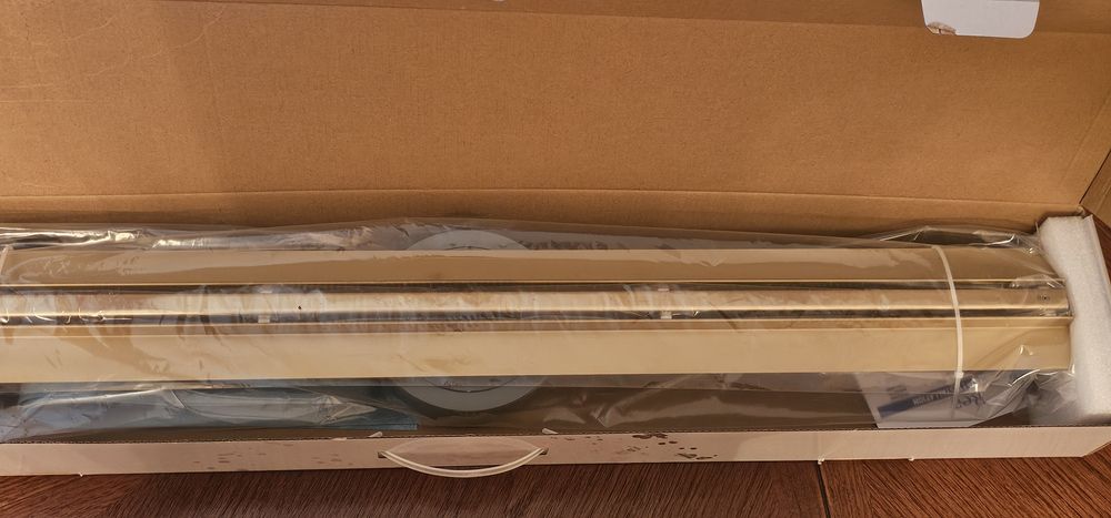 Трап для душу Rea neox Slim pro brush gold 80