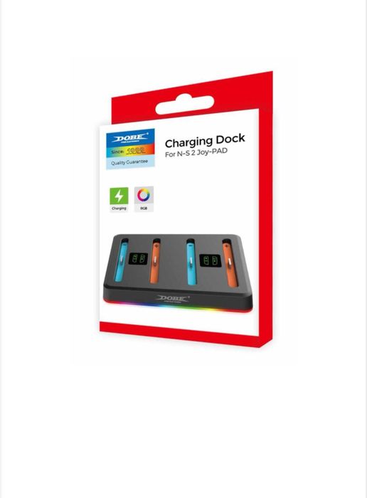 Dobe Stacja ładująca do JOY-CON Nintendo Switch 2 RGB