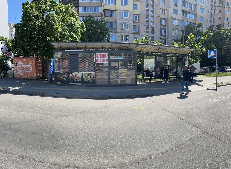 Аренда киоска / остановочного комплекса Пр. Романа Шухевича 10