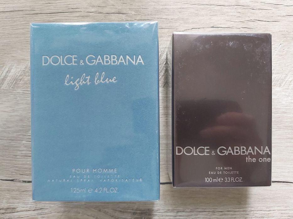 D&G Light Blue pour Homme EDT 125 ml/D&G The One for Men EDT 100 ml