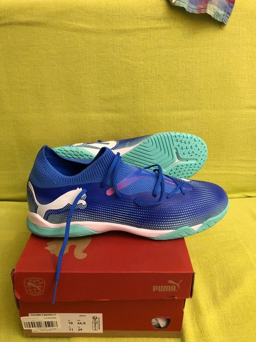 Chuteiras futsal future 7 puma, tamanho 44.5
