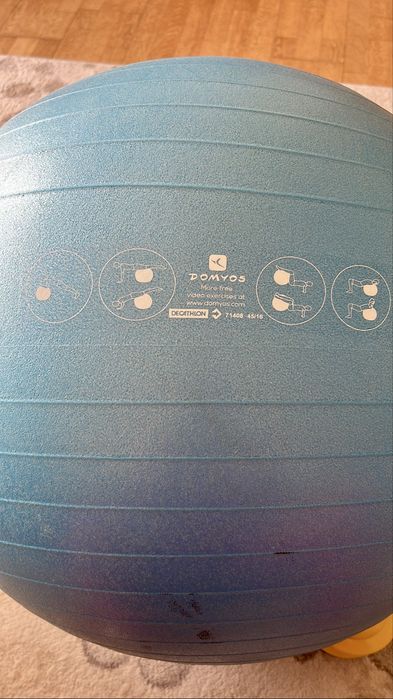 Bola de pilates Domyos com bomba