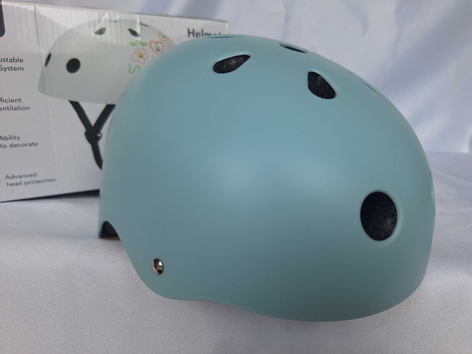 Kask rowerowy dziecięcy Lionelo Blue S 50-56cm BMX rolki