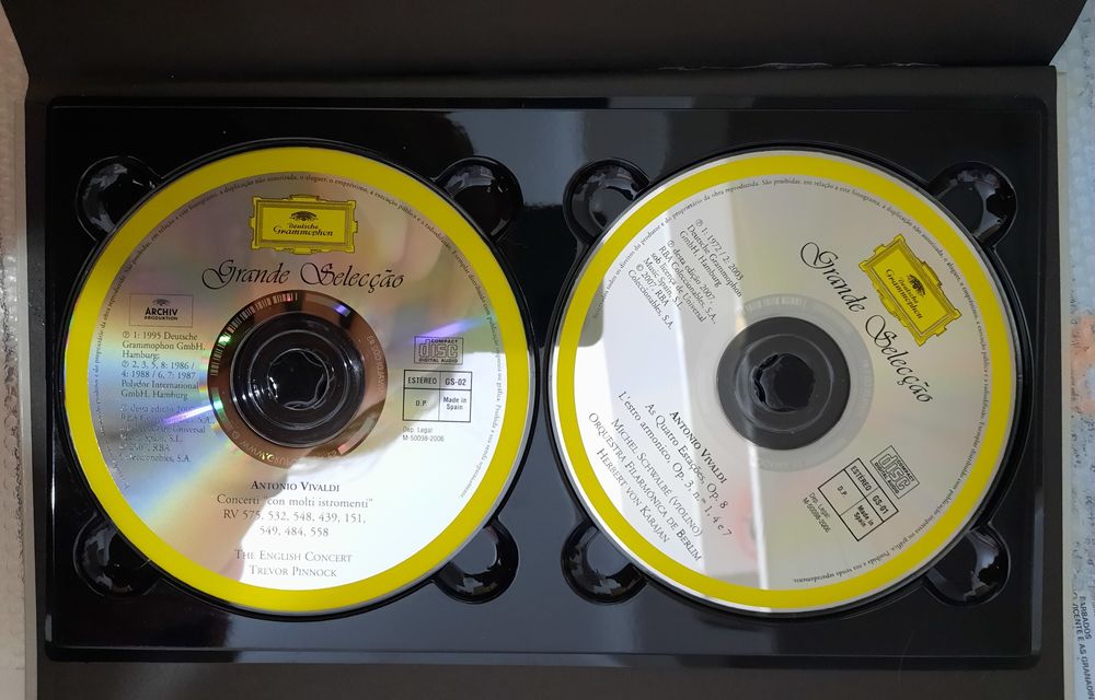 Vivaldi - As Quatro Estações com 2 cds