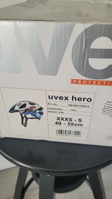 Kask dzięciecy Uvex XXXS-S 49-55cm
