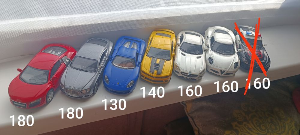 Продам машинки Kinsmart 1/36