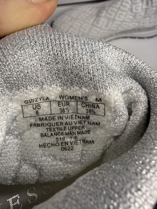 Жіночі кросівки-шкарпетки Guess Розмір 38/42