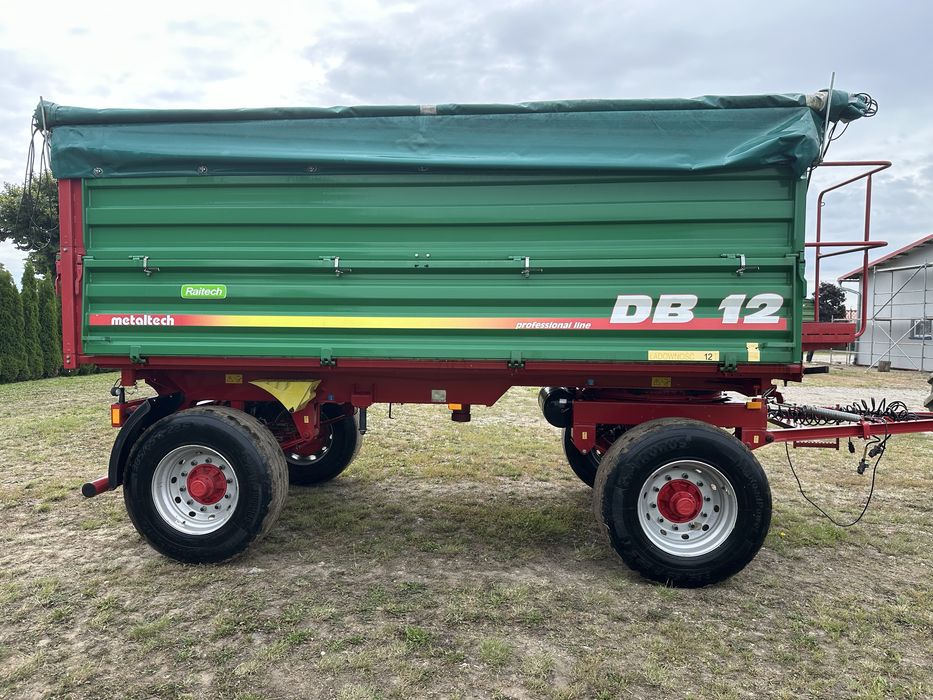 Przyczepa Metaltech DB 12000 (12T) wywrot 3-stronny | 2014/2015