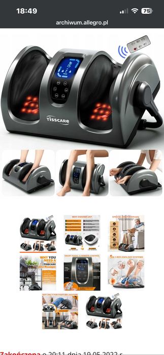 Masażer do stóp i nie tylko