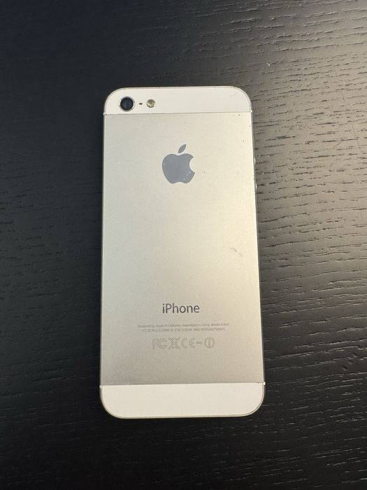 iPhone 5 prateado