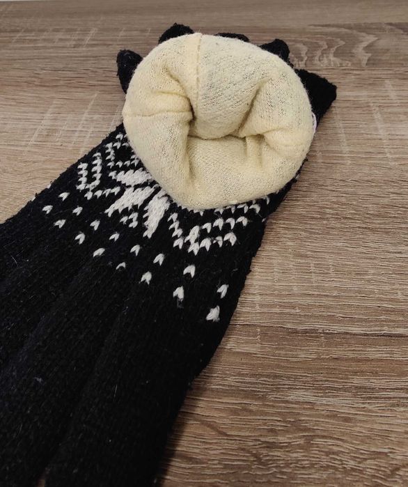 Luvas para o frio marca Thinsulate com Padrão Snowflake