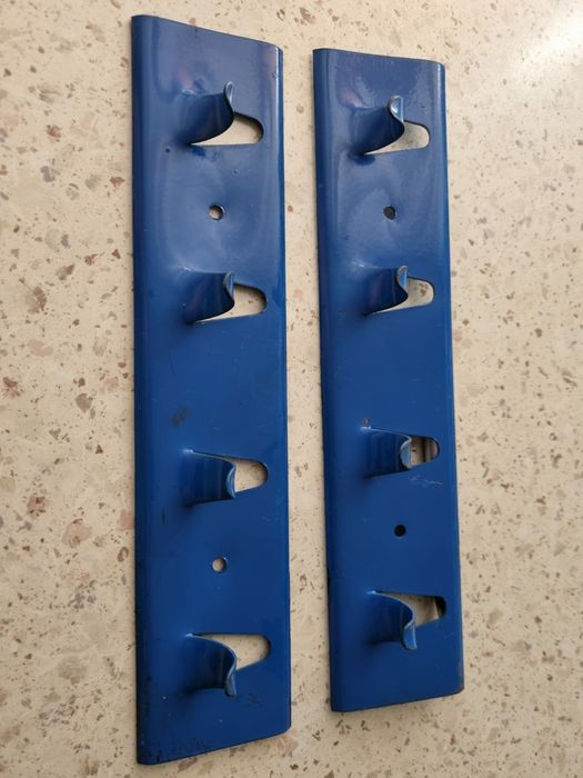 Wieszaki metalowe prl 2 sztuki