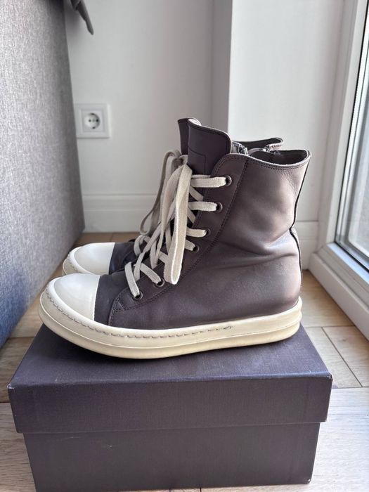 Rick Owens Mainline Ramones High кеды оригинал