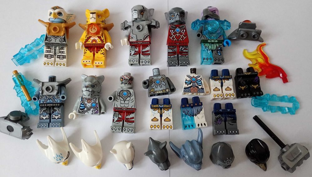 Lego Legends Of Chima Figurki Elementy
