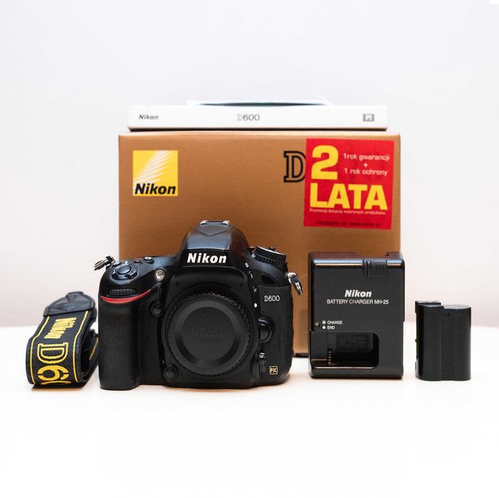 NIKON D600 / świetna lustrzanka w super stanie