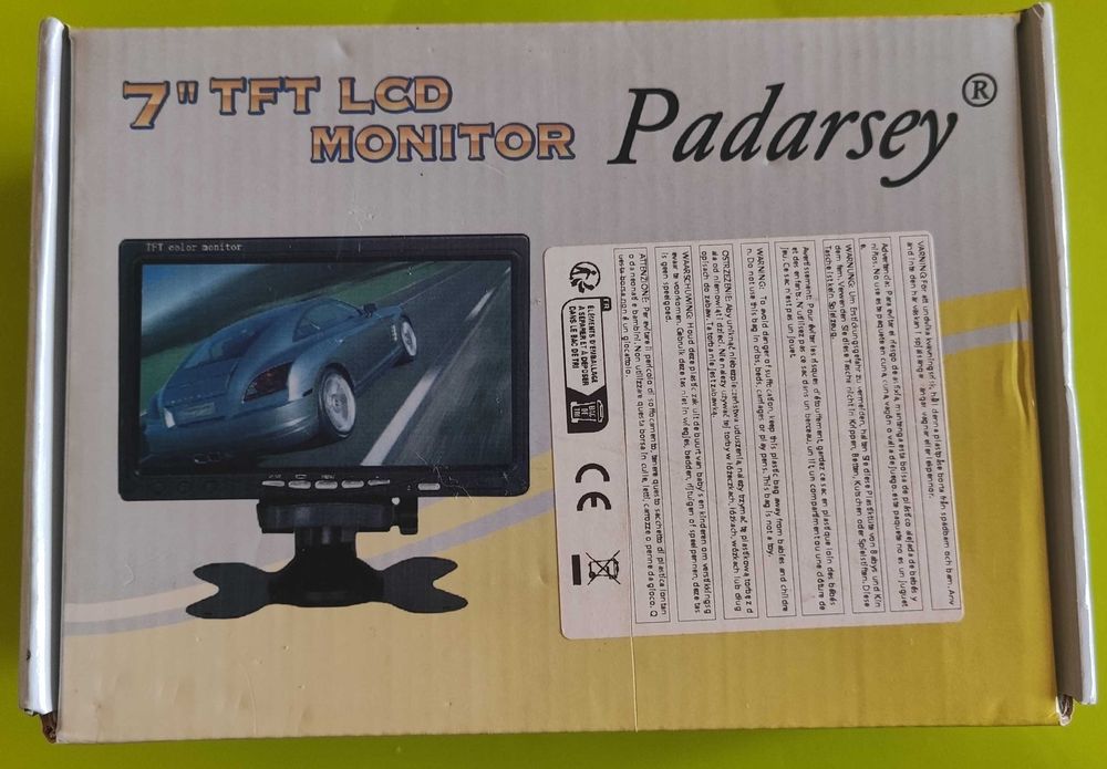 OPORTUNIDADE Monitor 7” para carro / câmaras