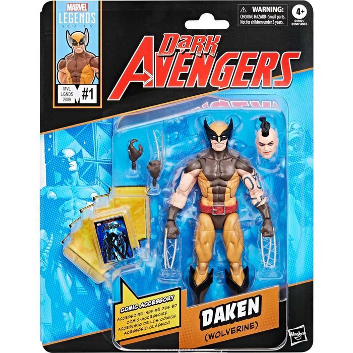 Marvel Legends Dark Avengers Ruchoma Figurka Daken (Wolverine)