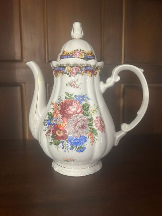 Serviço de chá em porcelana de Limoges