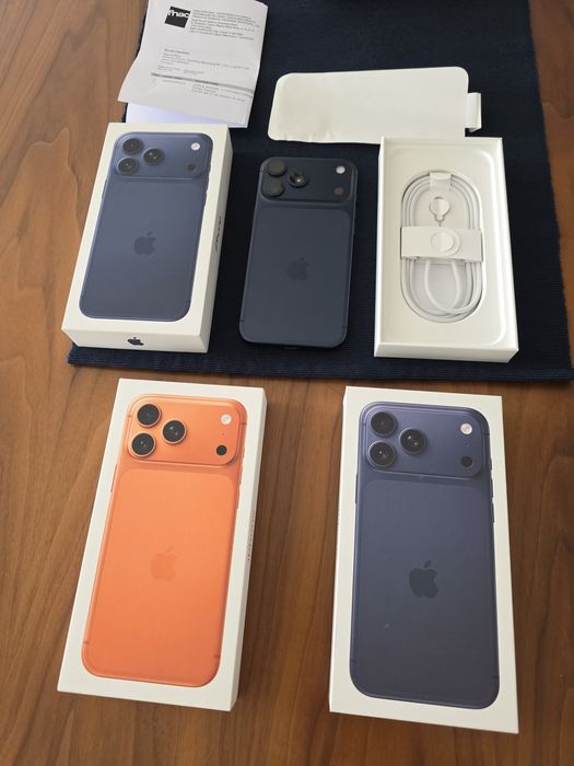 iPhone 17 Pro Max 256GB SELADO, c/ NOVO. Troca/retoma. Fatura, garanti