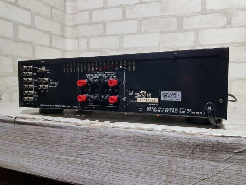Стерео підсилювач JVC AX-311BK, 2*120 Вт б/у з Німеччини +1