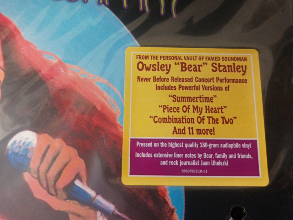 Duplo LP Big Brother & The Holding Company Fest. Janis Joplin - Live C