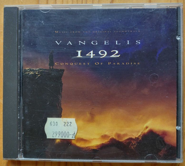 Soundtrack - 1492 – Conquest Of Paradise - Vangelis - 1992 - CD