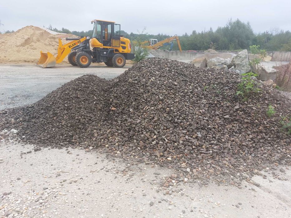 Kamień łamany kliniec mieszanka na utwardzenie i stabilizacje 0-60 mm