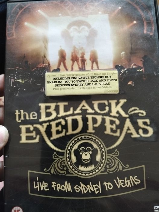 DVD concerto black eyedpeas, impecável