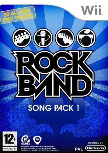 Rock Band Song Pack 1 - Wii (sama gra) Nowa Nintendo