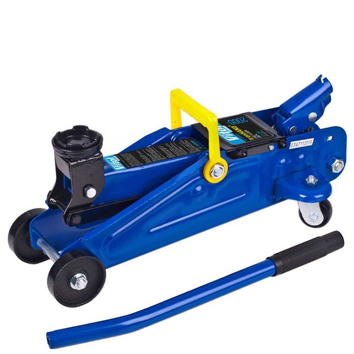 Домкрат гідравлічний підкатний 2 т картона коробка  висота 125-300 мм