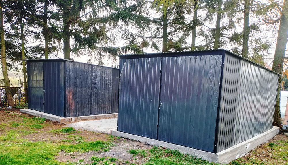 Garaż 3x5 II gatunek Blachy  SZYBKA Realizacja