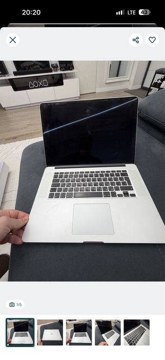 Macbook Pro 15, 2012, Macbook A1398,розборка, розбірка, запчастини