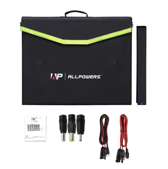 ‼️ Солнечная панель Allpowers на 100W! Для генераторов! (AP-SP-027)