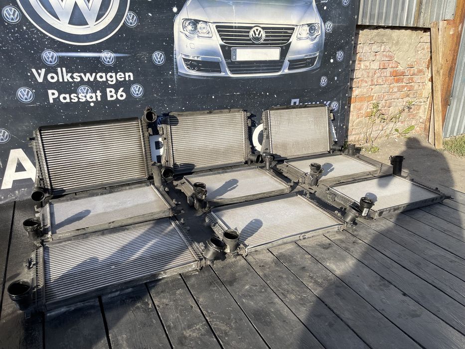 Радиатор интеркулера Volkswagen Passat B6 интеркуллер golf skoda a5