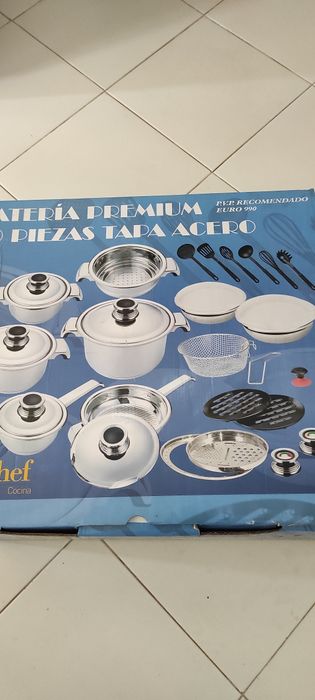 Trem de cozinha inox