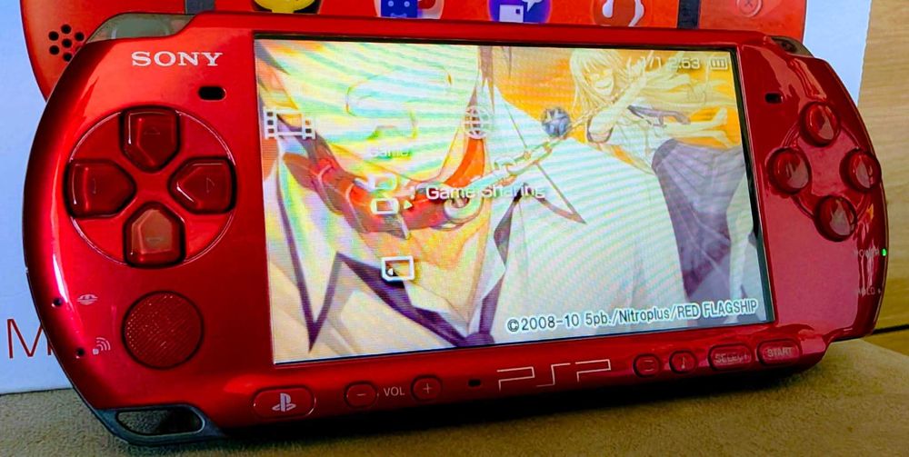 Psp 3000 Radiant Red