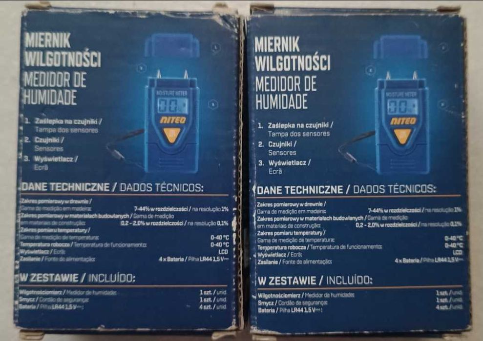 NITEO miernik wilgotności, nowy