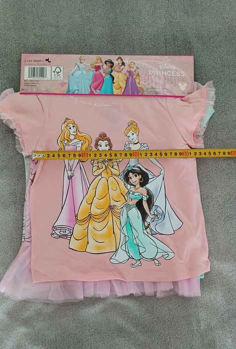 Футболки для дівчинки Disney Princess 5-6 років