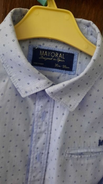 Camisa Mayoral menino 3 anos como nova