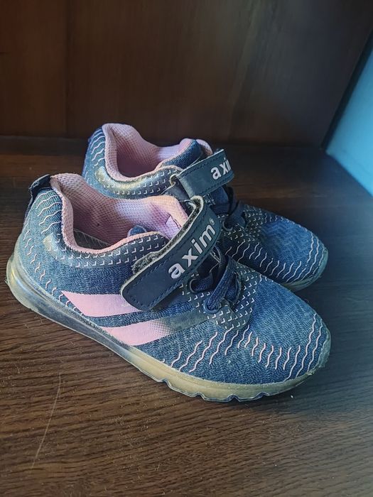 Buty dziewczęce sportowe adidasy na rzep