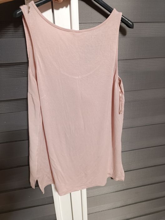 Bluzka M pudrowy róż