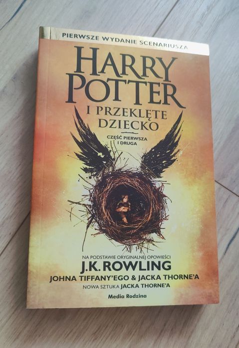 "Harry Potter i przeklęte dziecko" ksiażka NOWA
