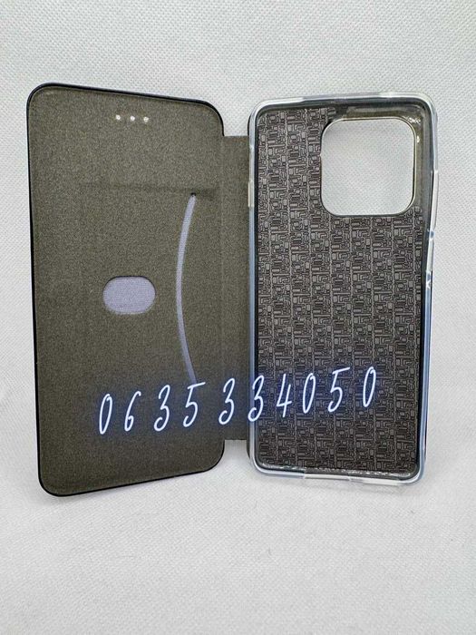 Чехол книжка для Motorola Edge 60 Fusion на магните с отделом для карт
